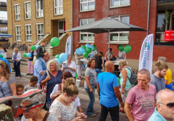 Woongroep Huizer-maatjes op het Huizer Havenfestival