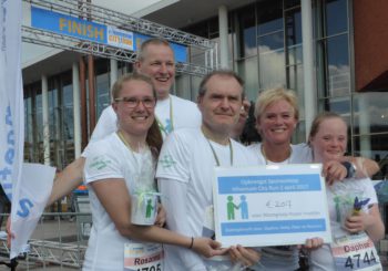 Sponsorloop Hilversum City Run levert € 2017 op!